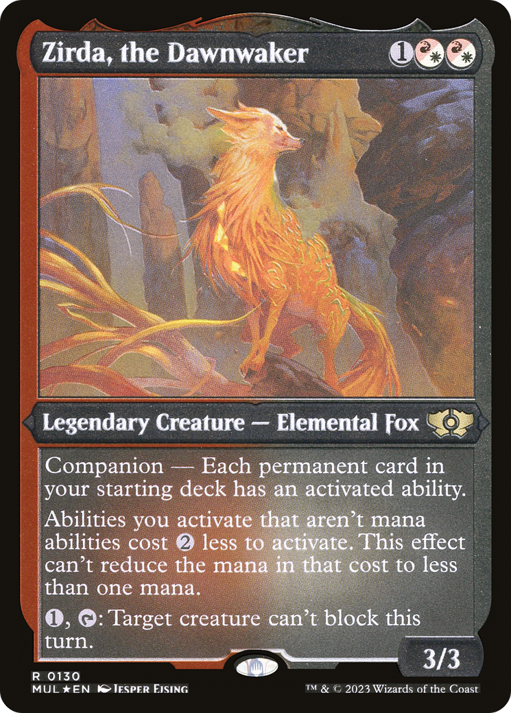 Zirda, the Dawnwaker (Foil Etched) [Multiverse Legends] - Magic: The Gathering - Card Brawlers | Quebec | Canada |