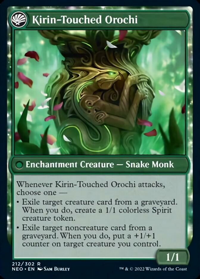 Teachings of the Kirin // Kirin-Touched Orochi [Kamigawa: Neon Dynasty] - Magic: The Gathering - Card Brawlers | Quebec | Canada |