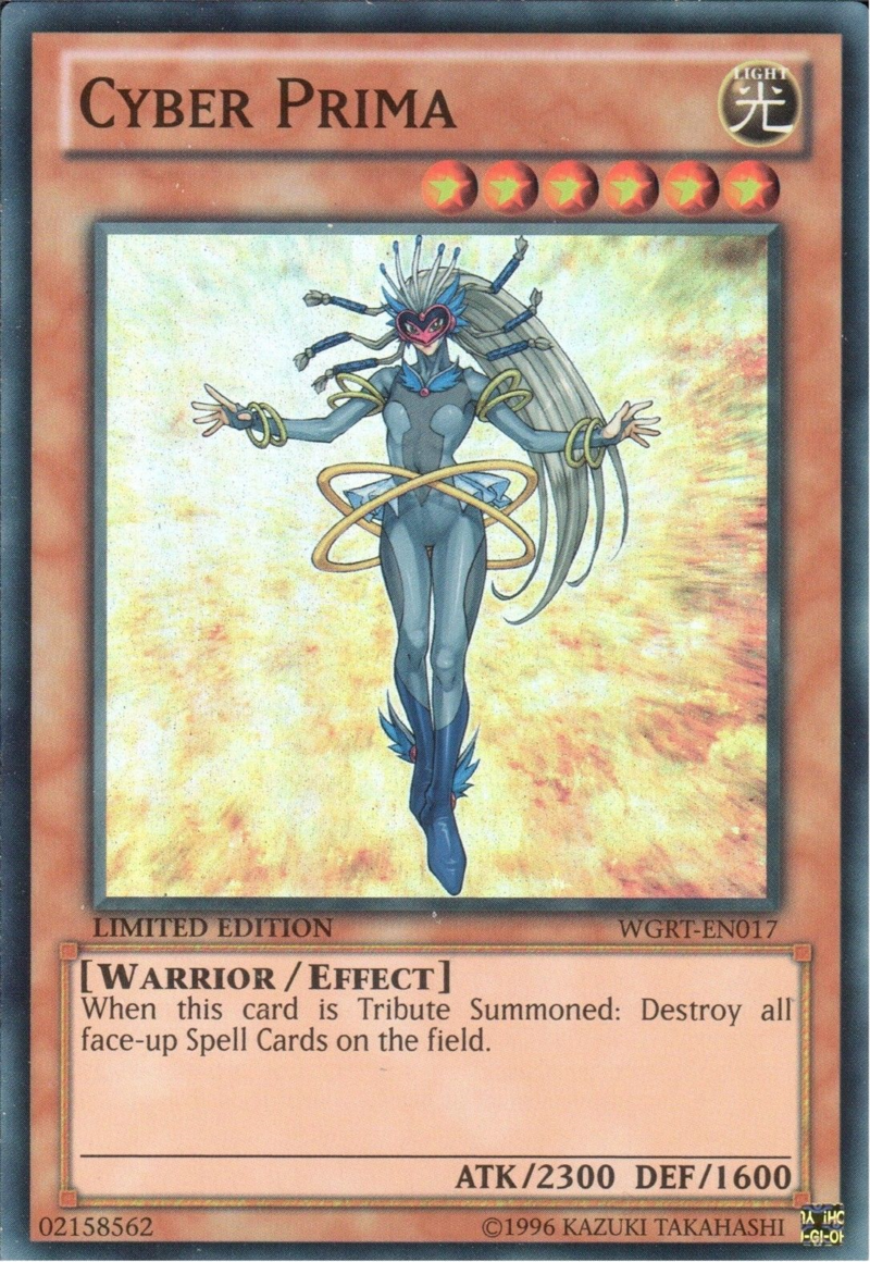 Cyber Prima [WGRT-EN017] Super Rare - Yu-Gi-Oh! - Card Brawlers | Quebec | Canada |