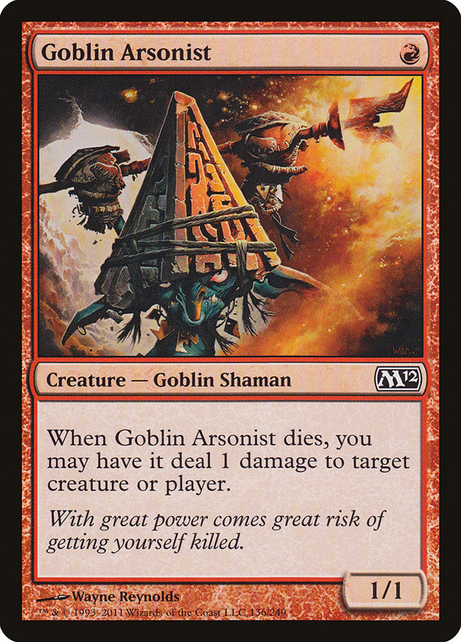 Goblin Arsonist [Magic 2012] - Magic: The Gathering - Card Brawlers | Quebec | Canada |