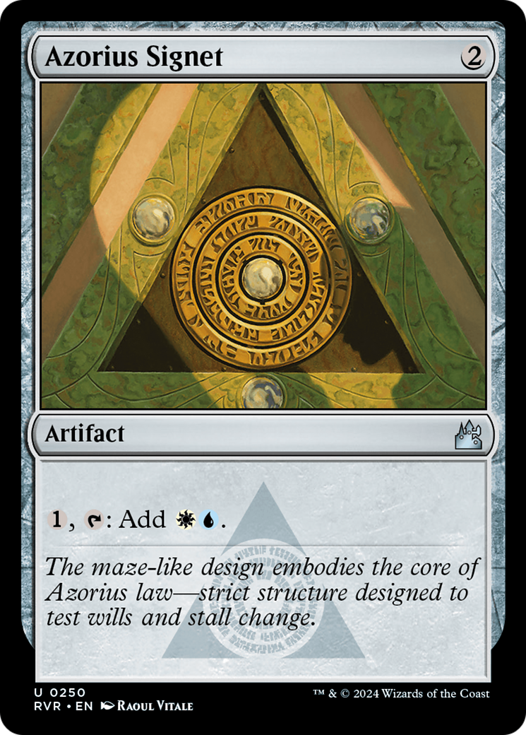 Azorius Signet [Ravnica Remastered] - Magic: The Gathering - Card Brawlers | Quebec | Canada |