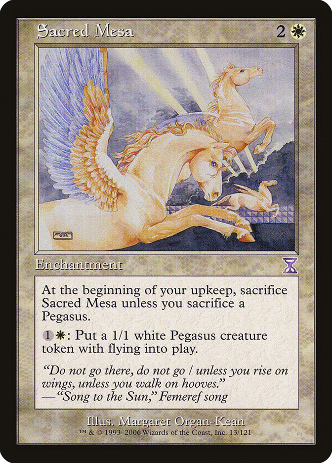 Sacred Mesa [Time Spiral Timeshifted] - Magic: The Gathering - Card Brawlers | Quebec | Canada |