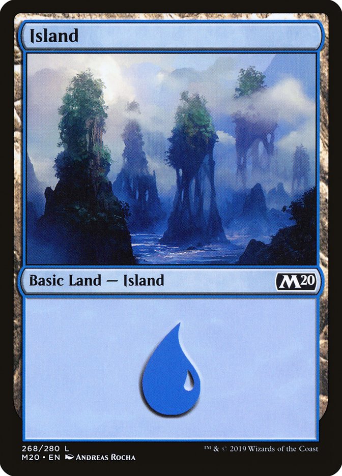 Island (268) [Core Set 2020] - Magic: The Gathering - Card Brawlers | Quebec | Canada |
