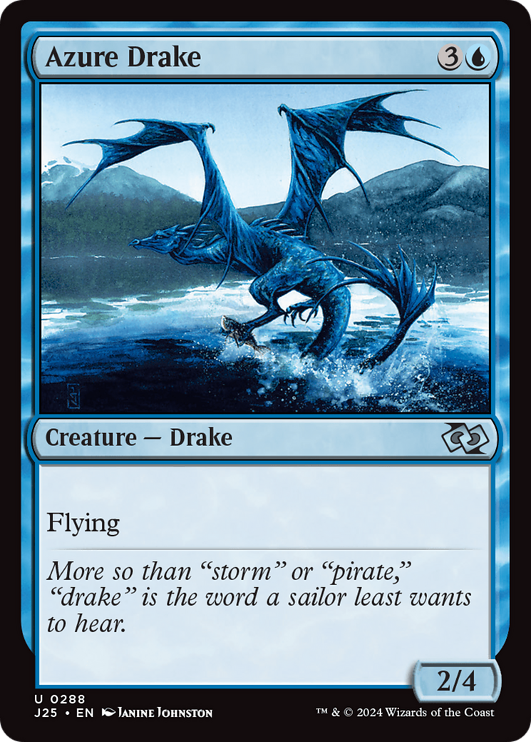 Azure Drake [Foundations Jumpstart] - Magic: The Gathering - Card Brawlers | Quebec | Canada |