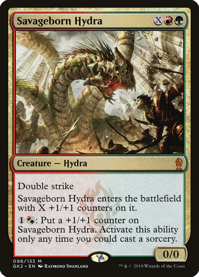 Savageborn Hydra [Ravnica Allegiance Guild Kit] - Magic: The Gathering - Card Brawlers | Quebec | Canada |