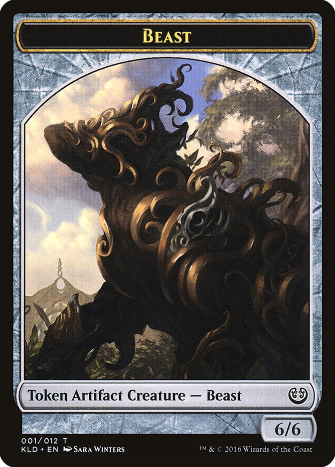 Beast Token [Kaladesh Tokens] - Magic: The Gathering - Card Brawlers | Quebec | Canada |