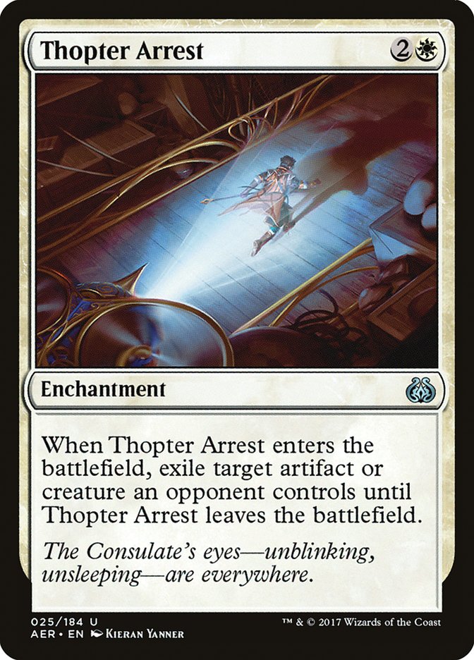Thopter Arrest [Aether Revolt] - Magic: The Gathering - Card Brawlers | Quebec | Canada |