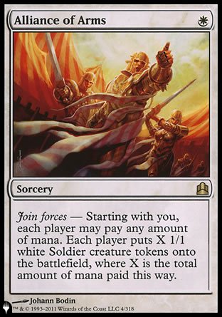 Alliance of Arms [The List] - Magic: The Gathering - Card Brawlers | Quebec | Canada |