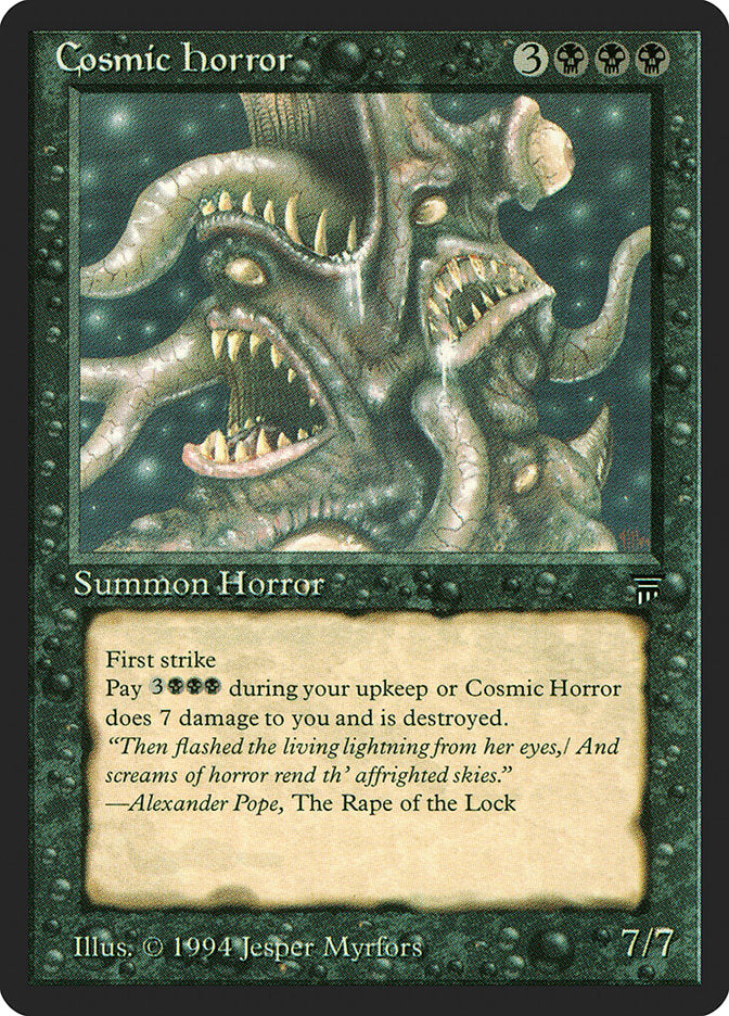 Cosmic Horror [Legends] - Magic: The Gathering - Card Brawlers | Quebec | Canada |