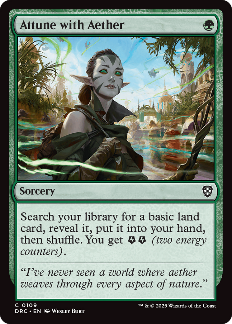 Attune with Aether [Aetherdrift Commander] - Magic: The Gathering - Card Brawlers | Quebec | Canada |