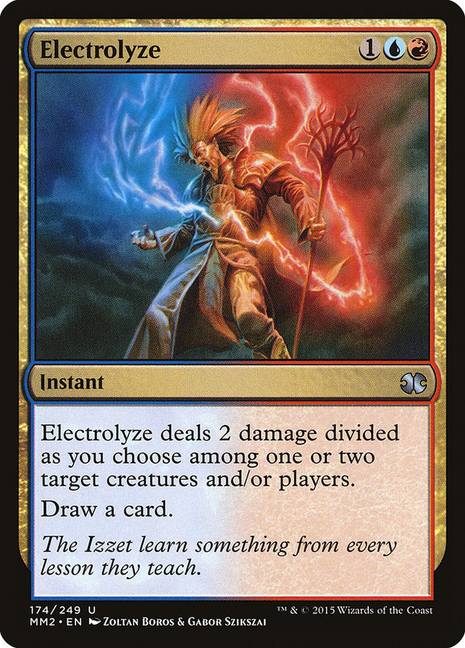 Electrolyze [Modern Masters 2015] - Magic: The Gathering - Card Brawlers | Quebec | Canada |