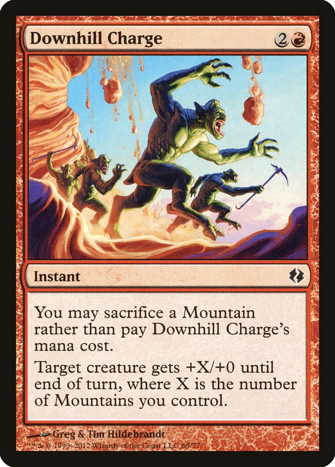 Downhill Charge [Duel Decks: Venser vs. Koth] - Magic: The Gathering - Card Brawlers | Quebec | Canada |