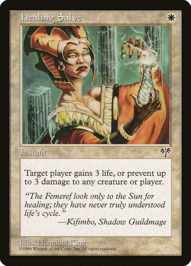 Healing Salve [Mirage] - Magic: The Gathering - Card Brawlers | Quebec | Canada |