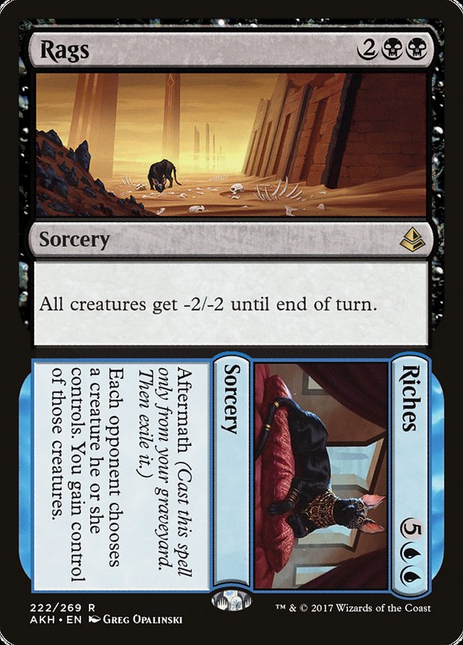 Rags // Riches [Amonkhet] - Magic: The Gathering - Card Brawlers | Quebec | Canada |