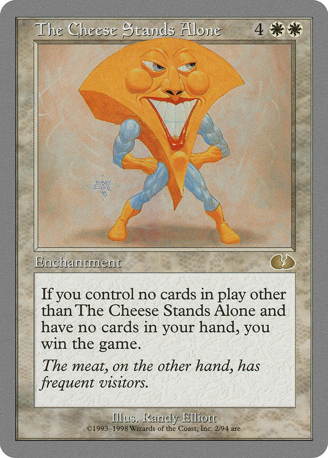 The Cheese Stands Alone [Unglued] - Magic: The Gathering - Card Brawlers | Quebec | Canada |