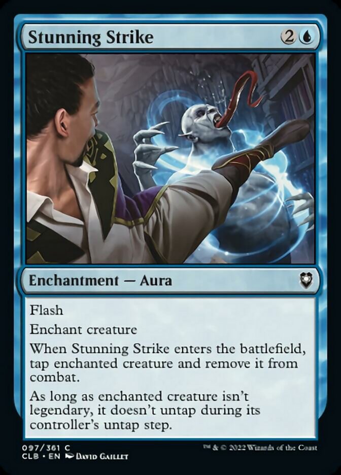 Stunning Strike [Commander Legends: Battle for Baldur's Gate] - Magic: The Gathering - Card Brawlers | Quebec | Canada |