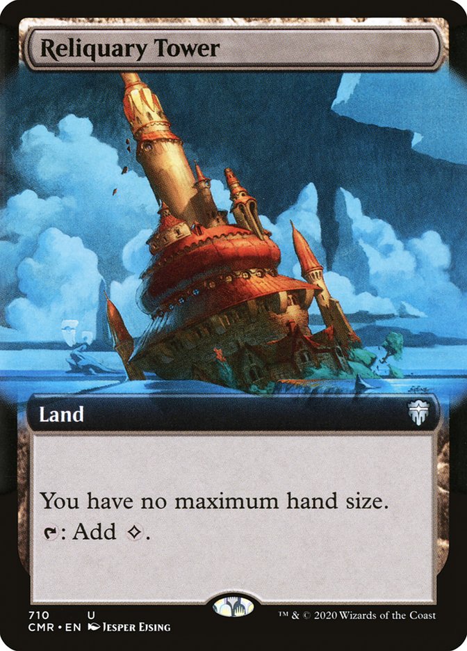 Reliquary Tower (Extended Art) [Commander Legends] - Magic: The Gathering - Card Brawlers | Quebec | Canada |