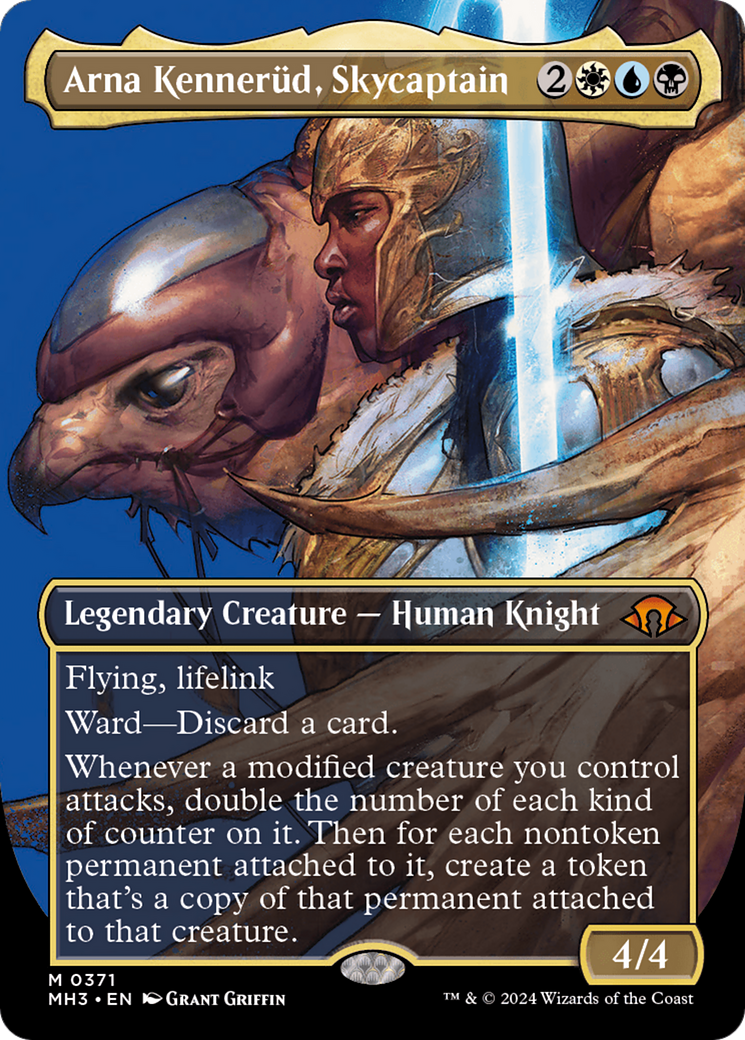 Arna Kennerud, Skycaptain (Borderless) [Modern Horizons 3] - Magic: The Gathering - Card Brawlers | Quebec | Canada |