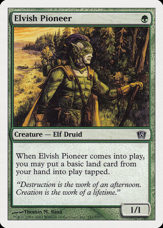 Elvish Pioneer [Eighth Edition] - Magic: The Gathering - Card Brawlers | Quebec | Canada |