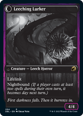 Curse of Leeches // Leeching Lurker [Innistrad: Double Feature] - Magic: The Gathering - Card Brawlers | Quebec | Canada |