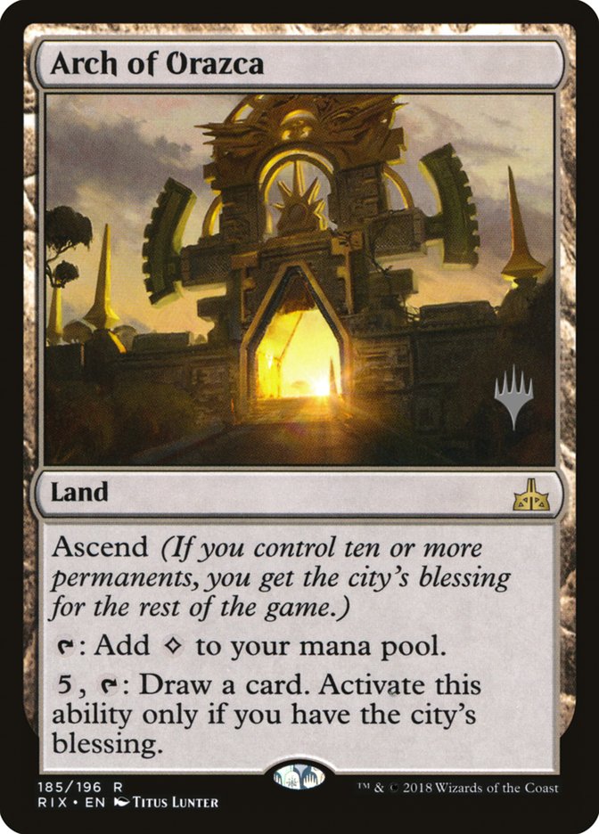 Arch of Orazca (Promo Pack) [Rivals of Ixalan Promos] - Magic: The Gathering - Card Brawlers | Quebec | Canada |