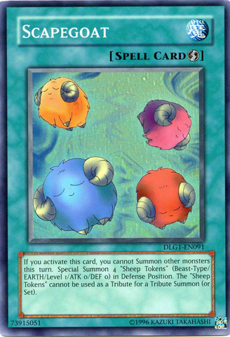 Scapegoat [DLG1-EN091] Super Rare - Yu-Gi-Oh! - Card Brawlers | Quebec | Canada |