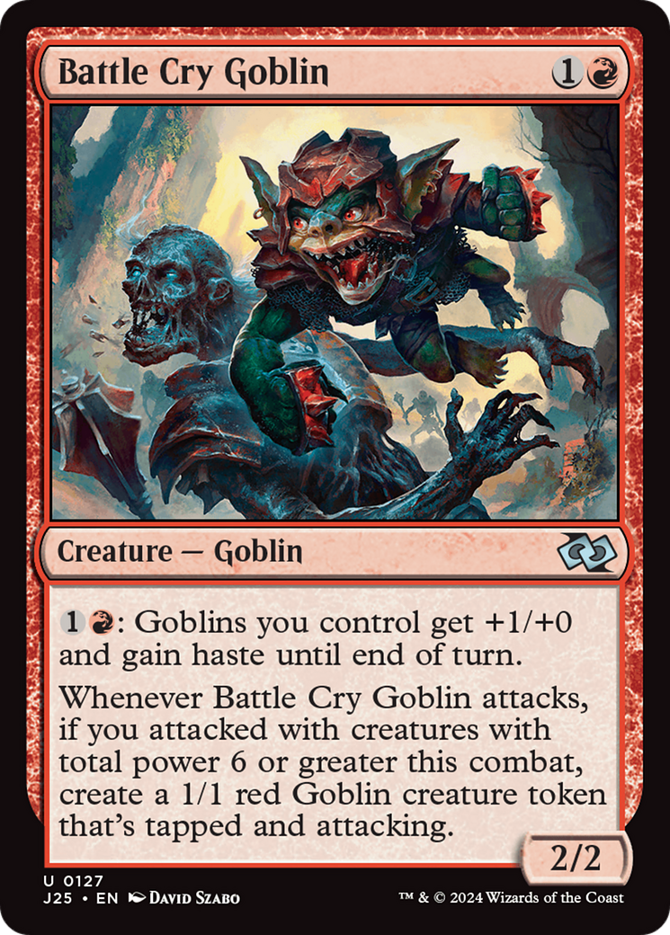 Battle Cry Goblin [Foundations Jumpstart] - Magic: The Gathering - Card Brawlers | Quebec | Canada |