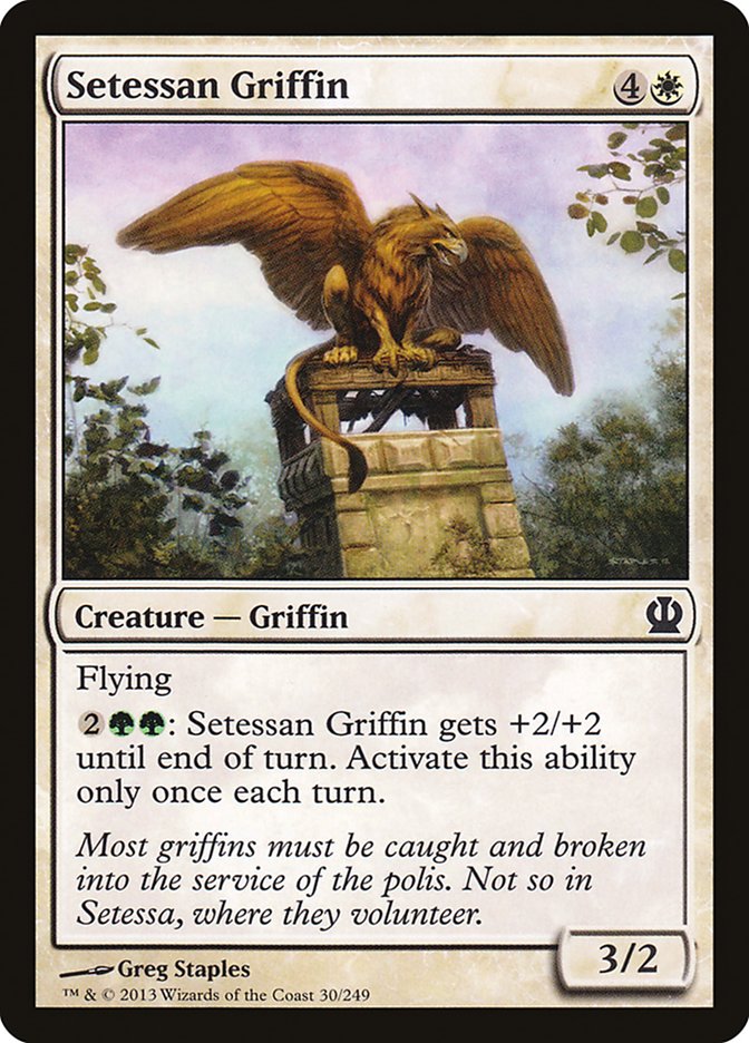 Setessan Griffin [Theros] - Magic: The Gathering - Card Brawlers | Quebec | Canada |