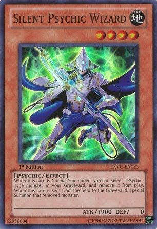 Silent Psychic Wizard [EXVC-EN025] Super Rare - Yu-Gi-Oh! - Card Brawlers | Quebec | Canada |