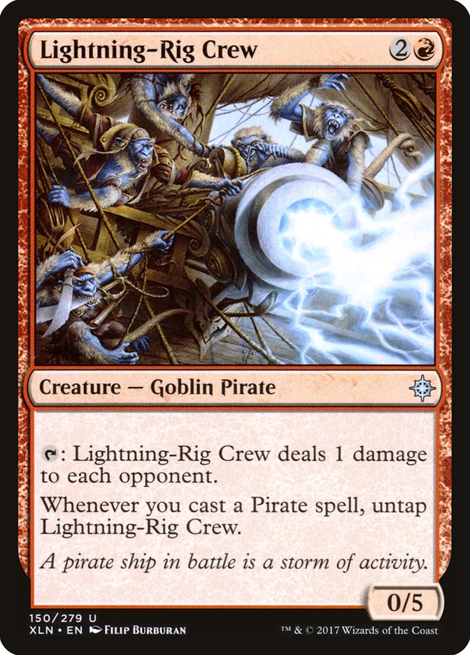 Lightning-Rig Crew [Ixalan] - Magic: The Gathering - Card Brawlers | Quebec | Canada |
