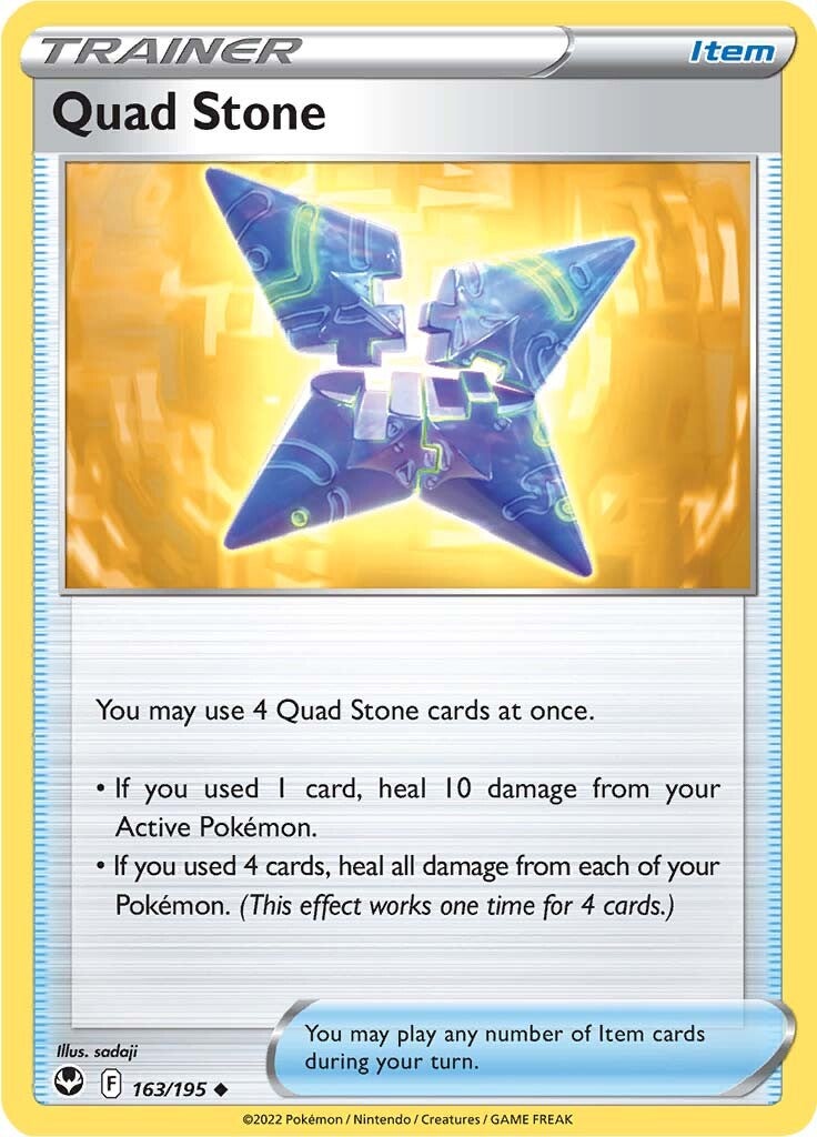 Quad Stone (163/195) [Sword & Shield: Silver Tempest] - Pokémon - Card Brawlers | Quebec | Canada |