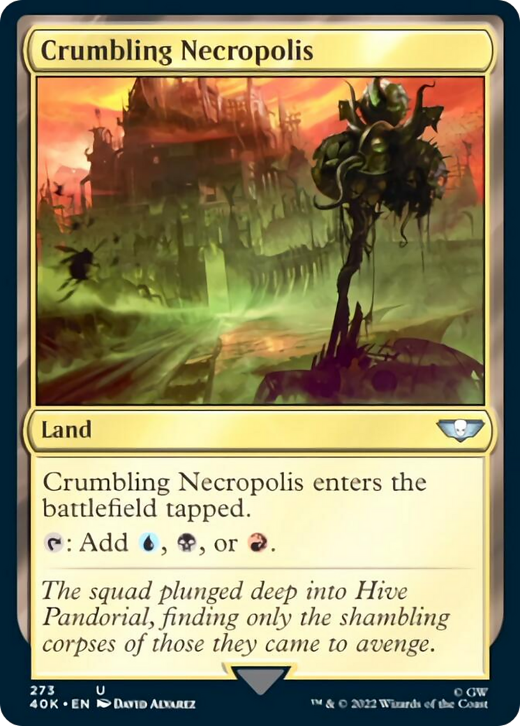 Crumbling Necropolis [Warhammer 40,000] - Magic: The Gathering - Card Brawlers | Quebec | Canada |