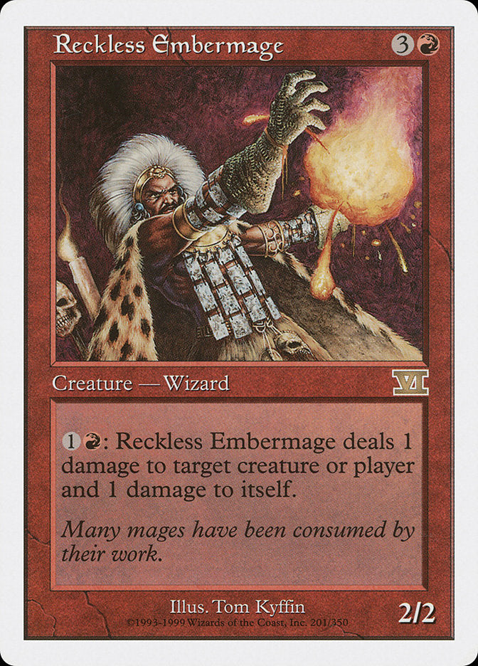 Reckless Embermage [Classic Sixth Edition] - Magic: The Gathering - Card Brawlers | Quebec | Canada |