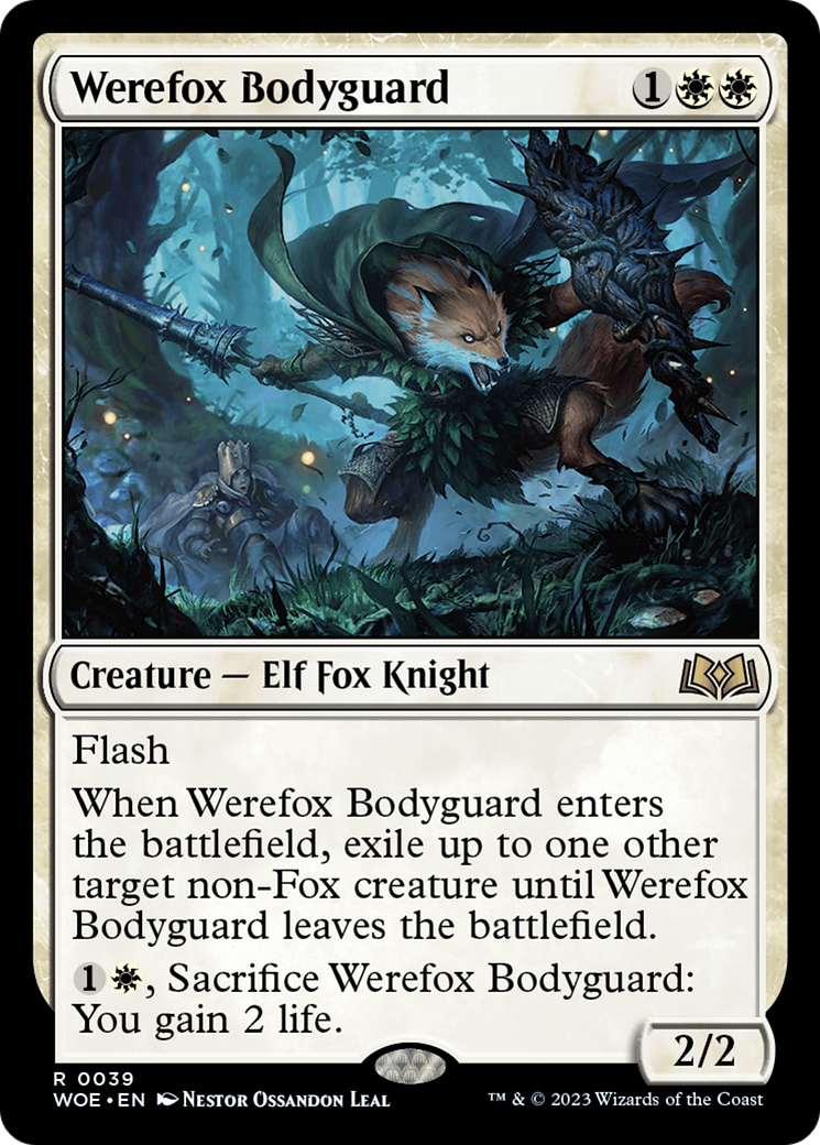 Werefox Bodyguard [Wilds of Eldraine] - Magic: The Gathering - Card Brawlers | Quebec | Canada |