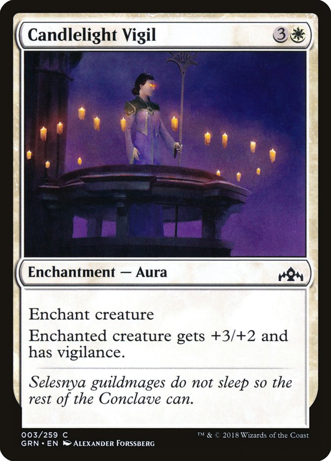 Candlelight Vigil [Guilds of Ravnica] - Magic: The Gathering - Card Brawlers | Quebec | Canada |
