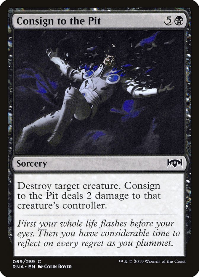 Consign to the Pit [Ravnica Allegiance] - Magic: The Gathering - Card Brawlers | Quebec | Canada |