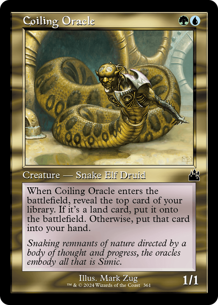 Coiling Oracle (Retro Frame) [Ravnica Remastered] - Magic: The Gathering - Card Brawlers | Quebec | Canada |