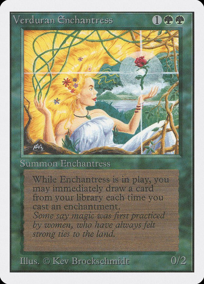 Verduran Enchantress [Unlimited Edition] - Magic: The Gathering - Card Brawlers | Quebec | Canada |