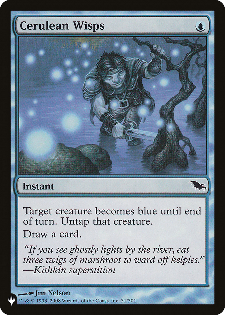 Cerulean Wisps [The List] - Magic: The Gathering - Card Brawlers | Quebec | Canada |