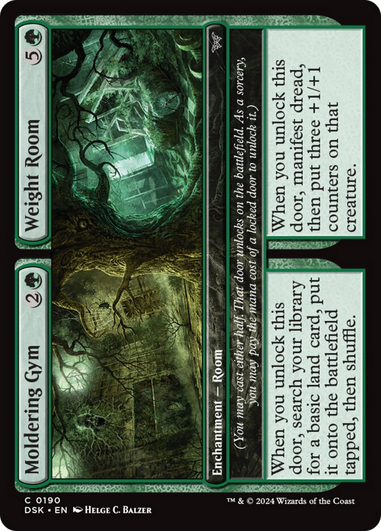 Moldering Gym // Weight Room [Duskmourn: House of Horror] - Magic: The Gathering - Card Brawlers | Quebec | Canada |