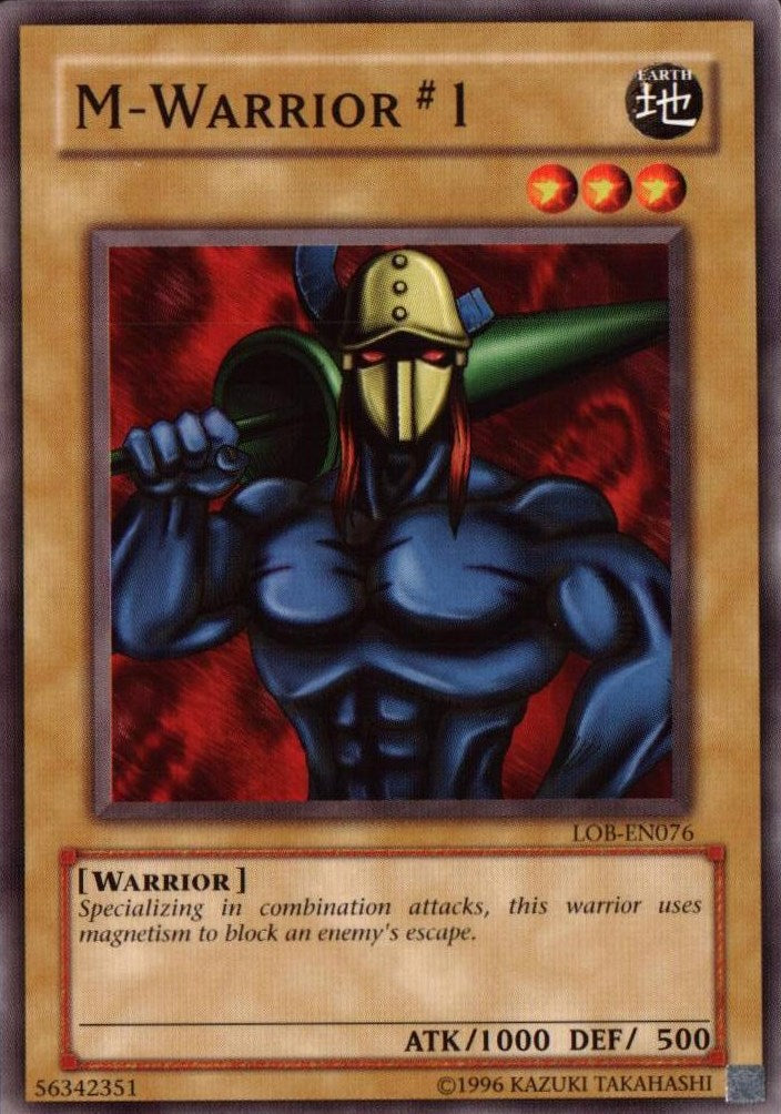 M-Warrior #1 [LOB-EN076] Common - Yu-Gi-Oh! - Card Brawlers | Quebec | Canada |
