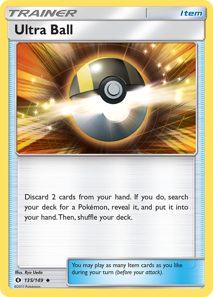 Ultra Ball (135/149) [Sun & Moon: Base Set] - Pokémon - Card Brawlers | Quebec | Canada |