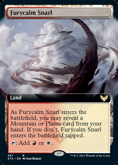 Furycalm Snarl (Extended Art) [Strixhaven: School of Mages] - Magic: The Gathering - Card Brawlers | Quebec | Canada |