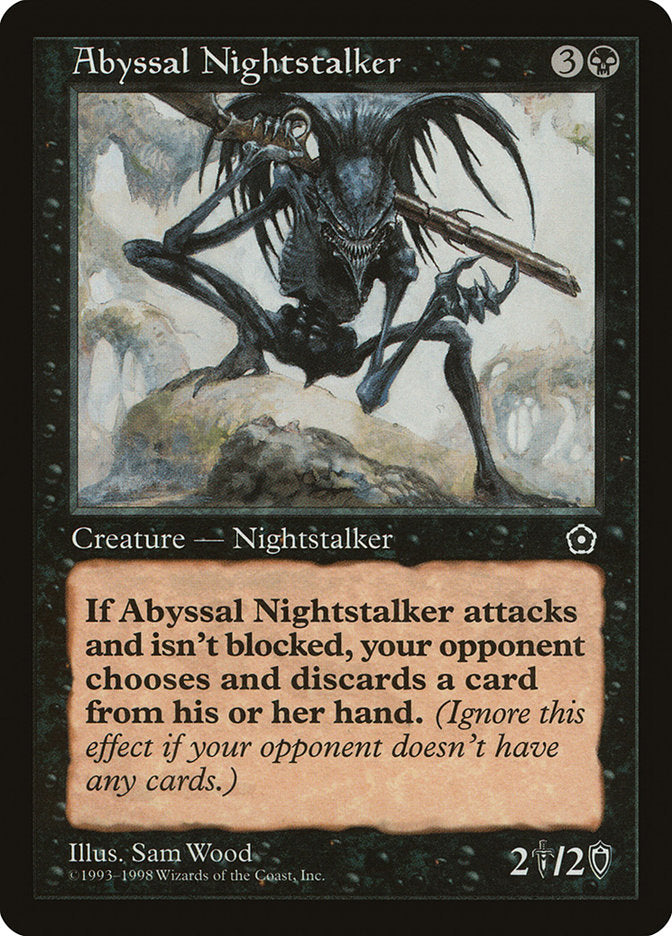 Abyssal Nightstalker [Portal Second Age] - Magic: The Gathering - Card Brawlers | Quebec | Canada |