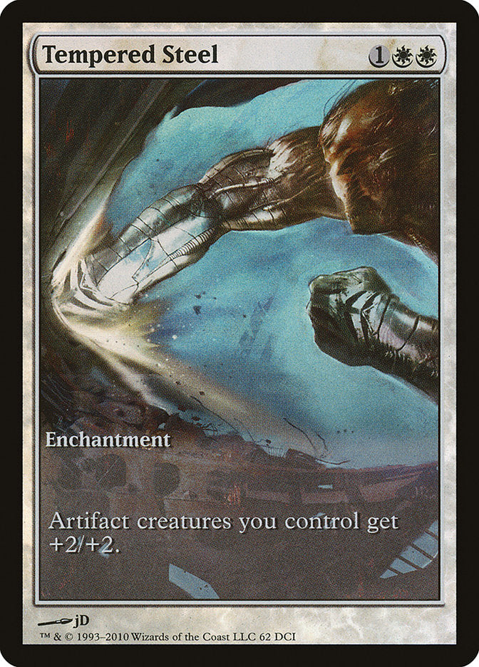Tempered Steel (Game Day) (Extended Art) [Scars of Mirrodin Promos] - Magic: The Gathering - Card Brawlers | Quebec | Canada |