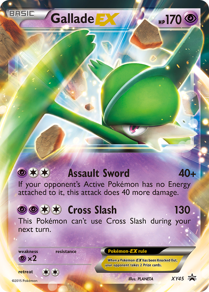 Gallade EX (XY45) [XY: Black Star Promos] - Pokémon - Card Brawlers | Quebec | Canada |