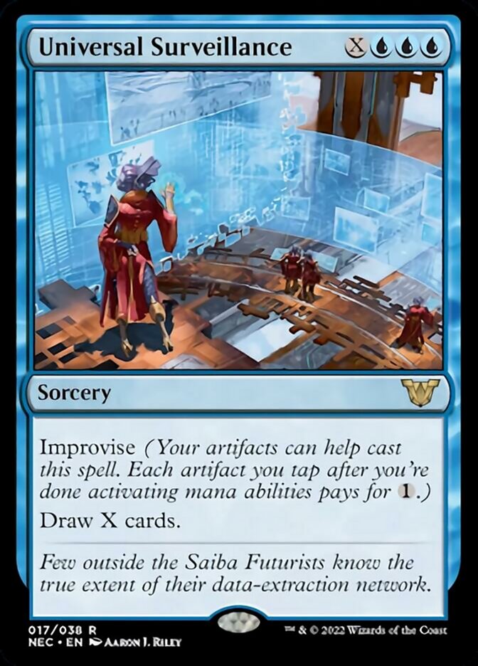 Universal Surveillance [Kamigawa: Neon Dynasty Commander] - Magic: The Gathering - Card Brawlers | Quebec | Canada |