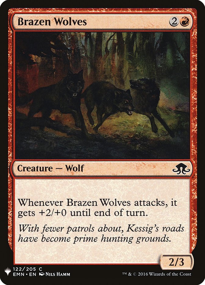 Brazen Wolves [Mystery Booster] - Magic: The Gathering - Card Brawlers | Quebec | Canada |