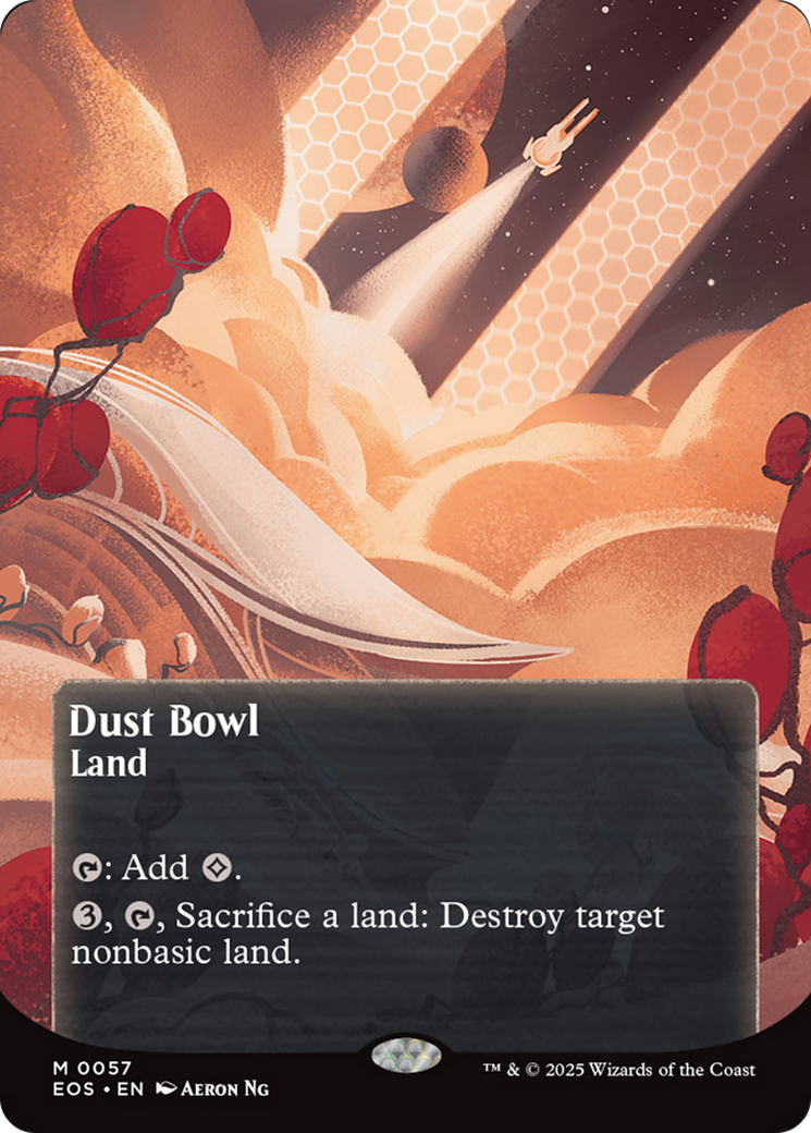Dust Bowl (0057) (Borderless) [Edge of Eternities: Stellar Sights] - Magic: The Gathering - Card Brawlers | Quebec | Canada |