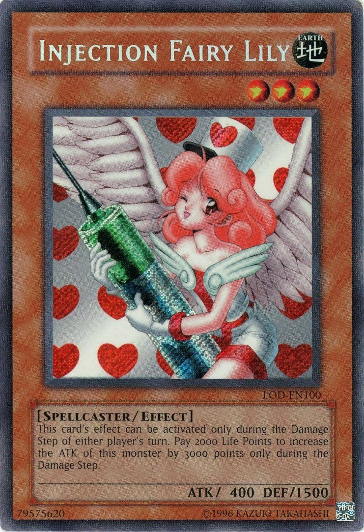 Injection Fairy Lily [LOD-EN100] Secret Rare - Yu-Gi-Oh! - Card Brawlers | Quebec | Canada |